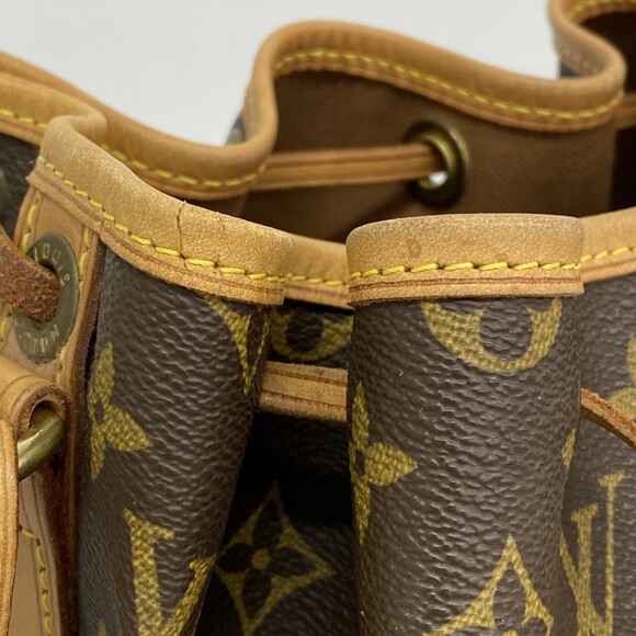 LOUIS VUITTON Authentic Brown Monogram Noe Shoulder Bag - Picture 7 of 11
